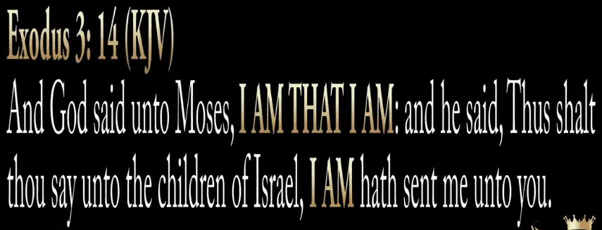 Exodus 3-14